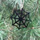 Spider Web Wooden Coasters - 4pcs Color Black 