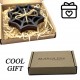 Spider Web Wooden Coasters - 4pcs Color Black 